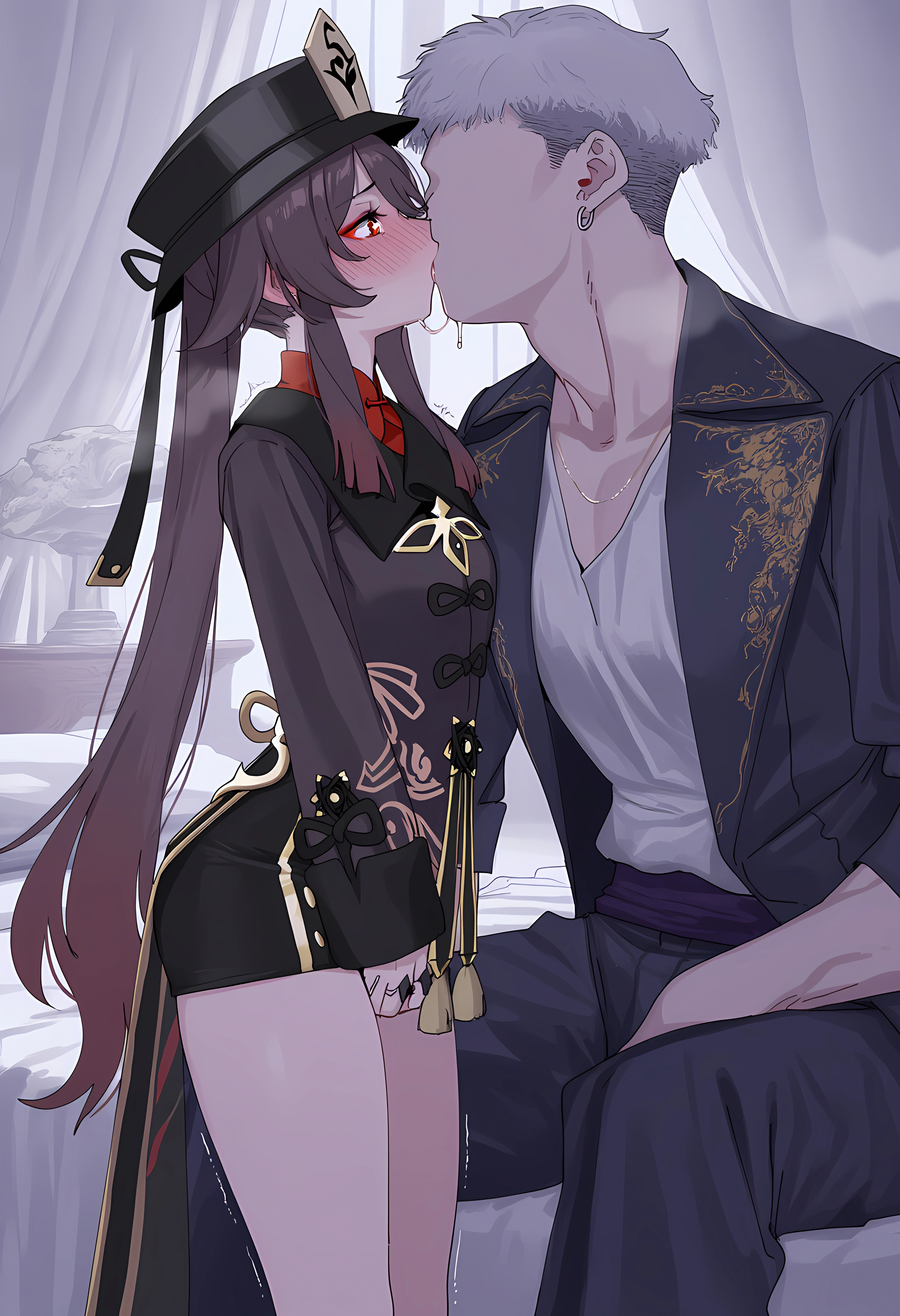 NTR Hu Tao x Xiangling 2 7