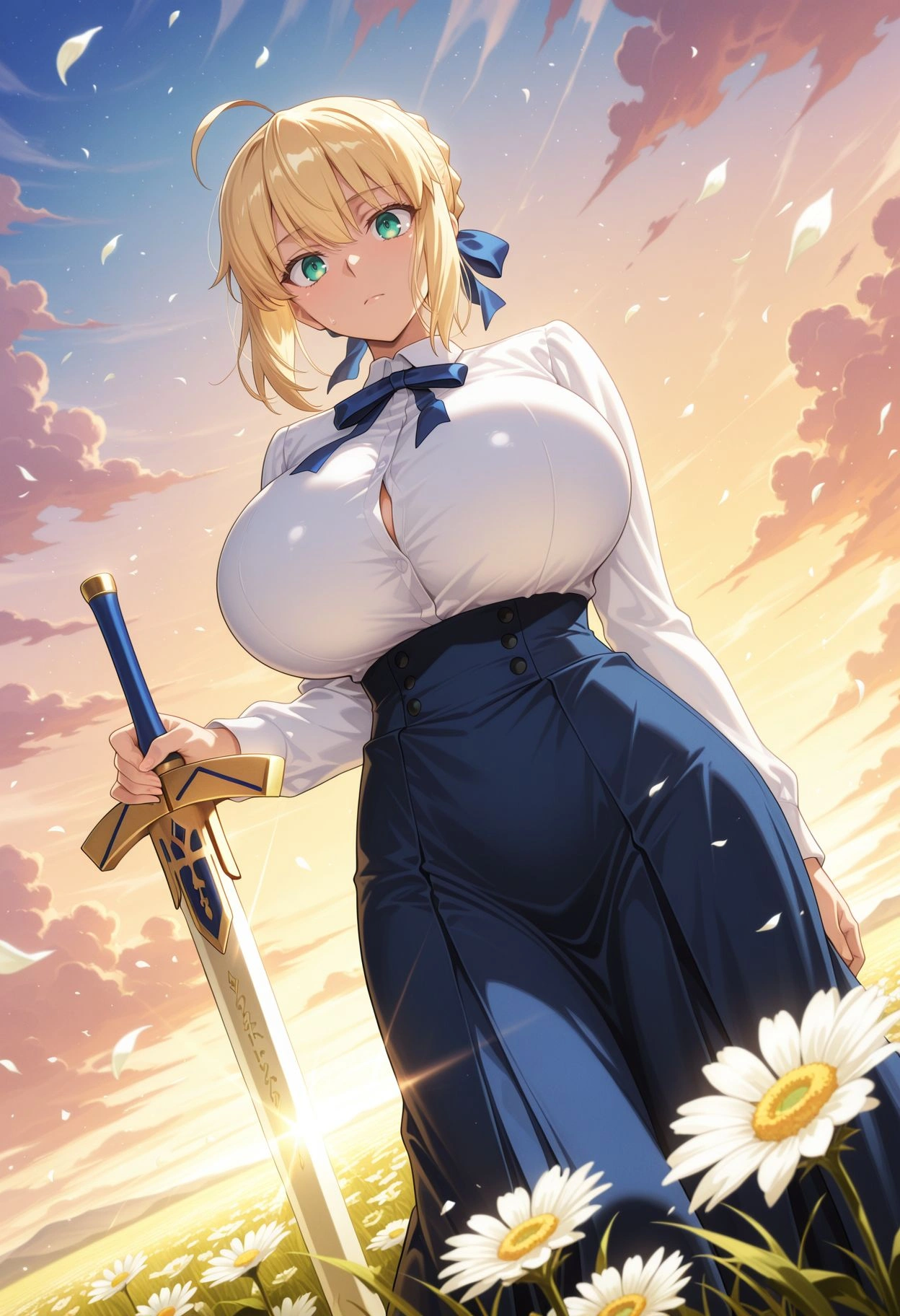 【リクエスト】FGOアルトリア　イラマチオ＆アナルファック 2