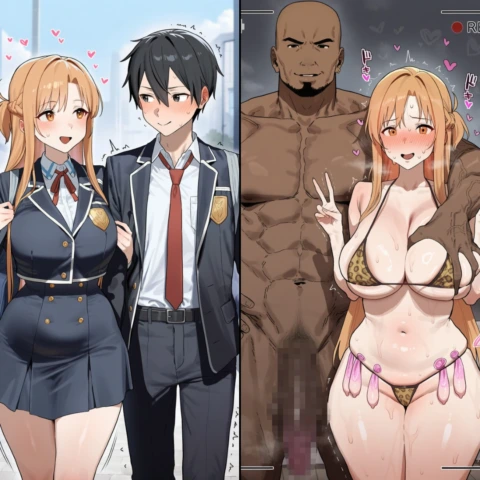 【画像】ソードアート・オンラインの寝取られエロ画像 の表紙