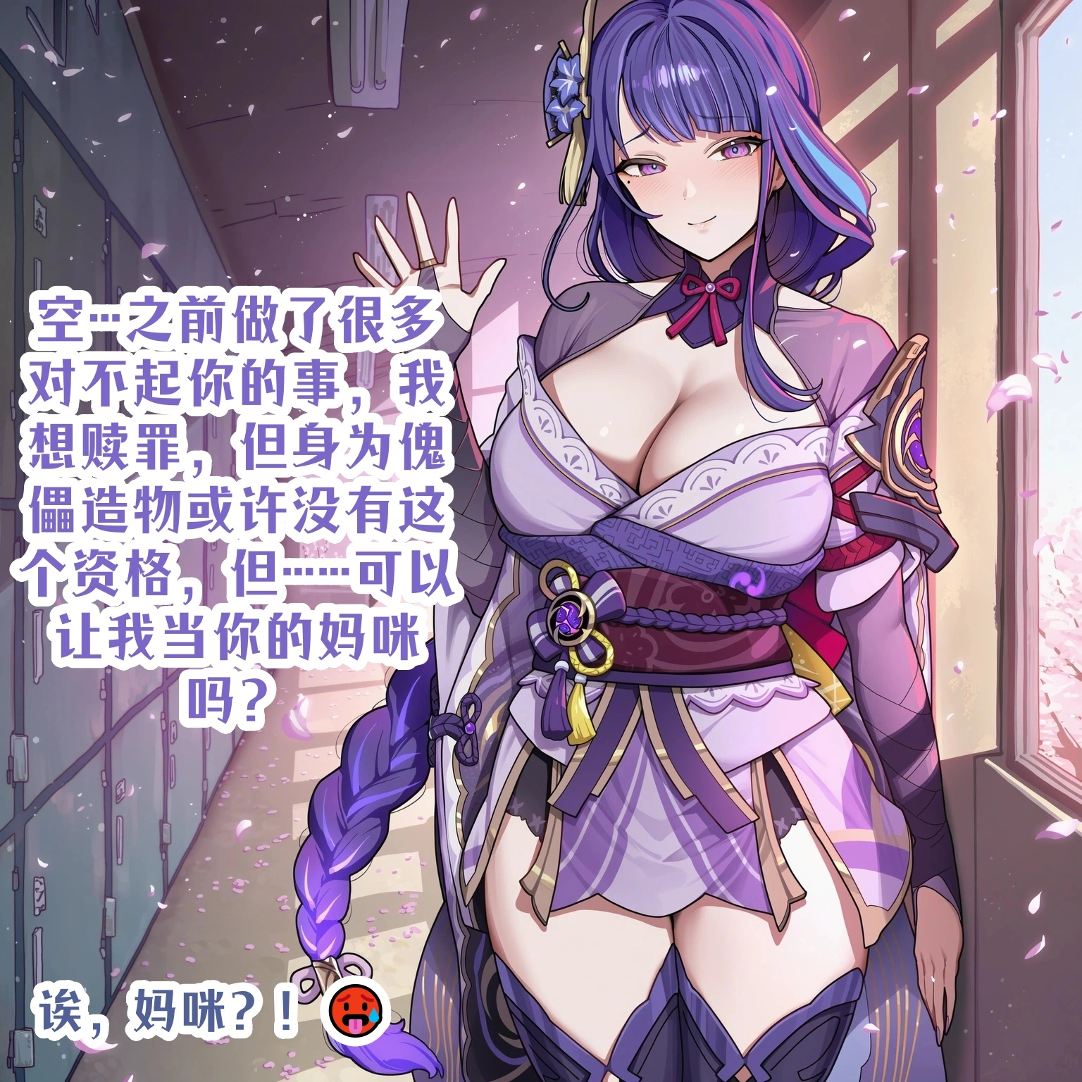 雷电将军 温柔妈咪的尺寸赎罪 NTR BBC SPH 2