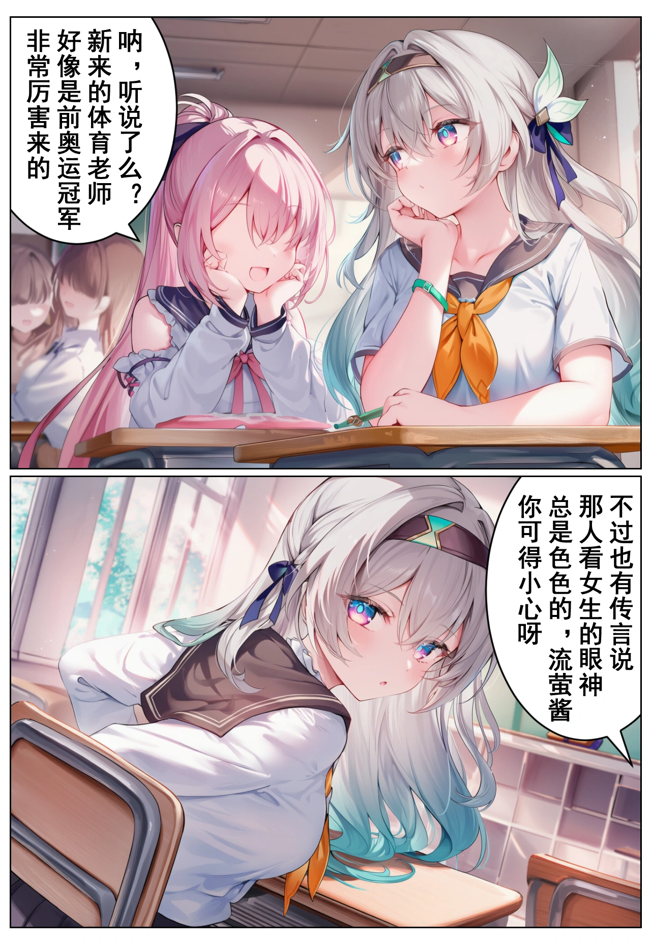 [With txtless] 流萤常识改写：体操服调教指导 2