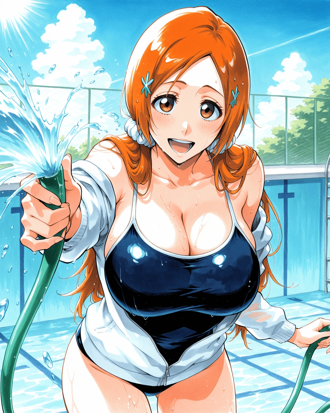 BLEACH 制服スク水えっち 7