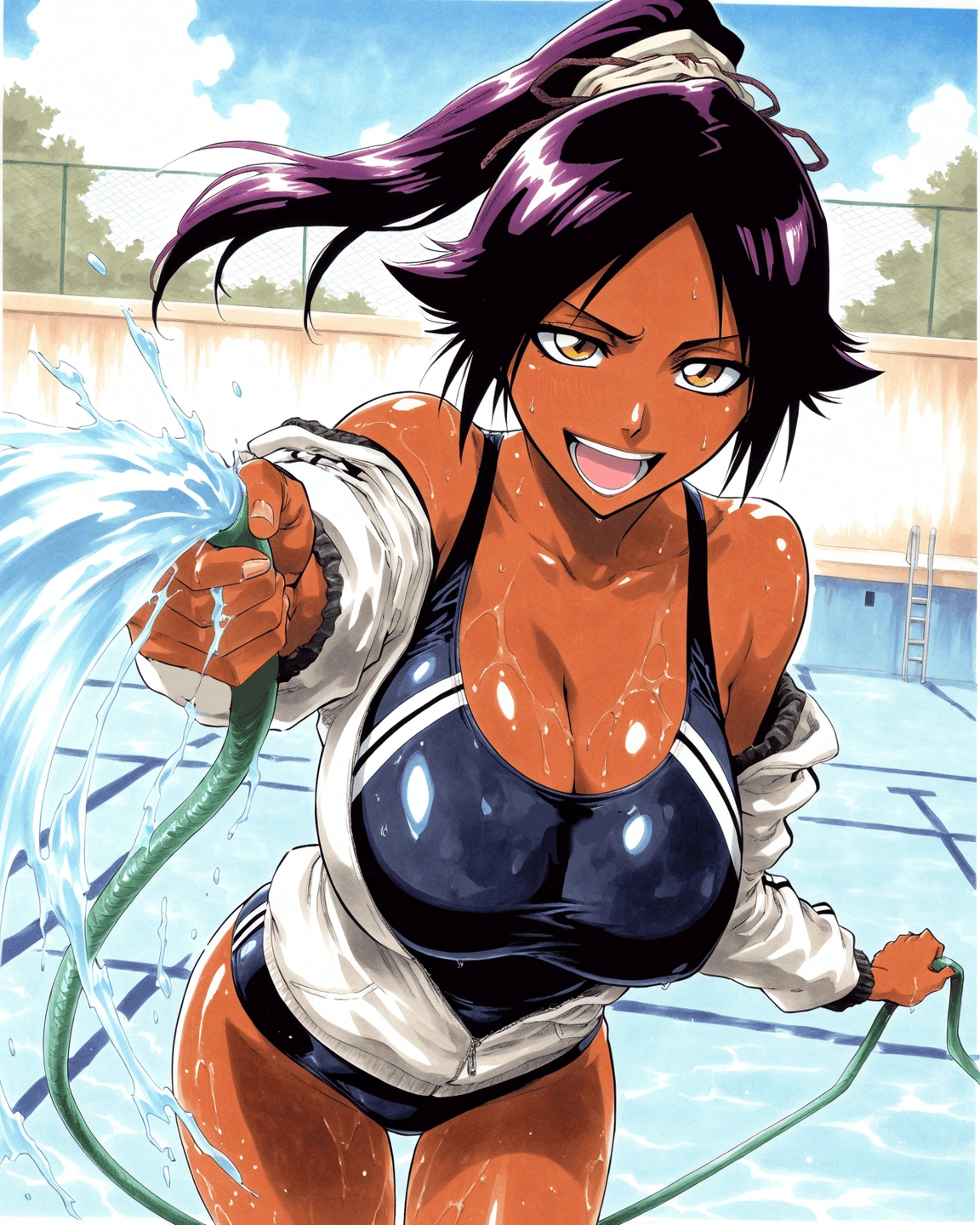 BLEACH 制服スク水えっち 28