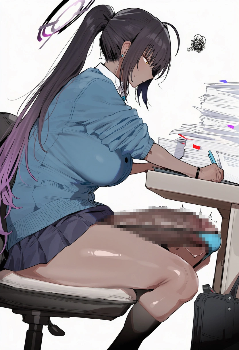 先生の部屋で深夜残業 5
