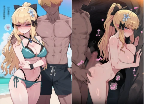 【プリンセスコネクト!Re:Dive】サレン&シズル 無人島遭難 – 上 の表紙