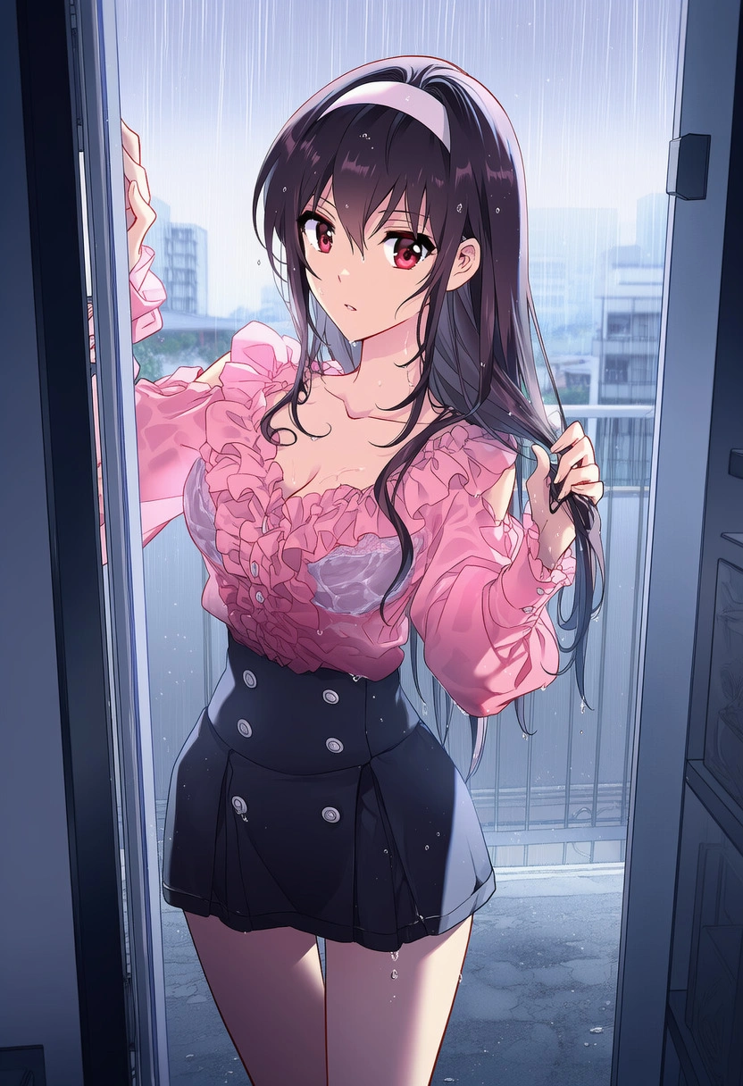 愛人詩羽、濡れ透けH 4
