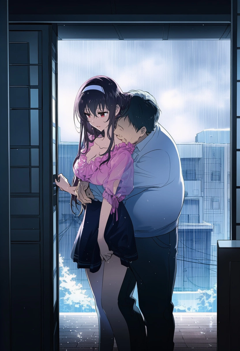 愛人詩羽、濡れ透けH 8