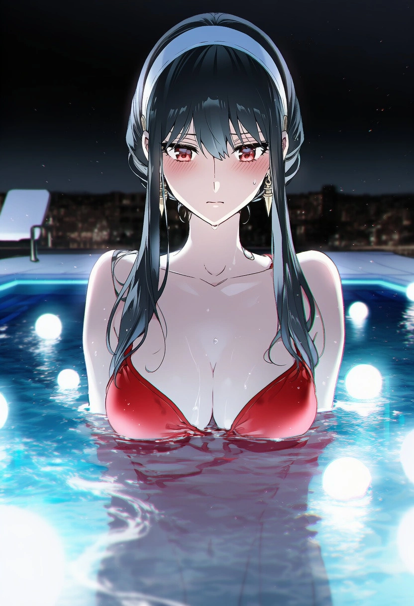不倫妻ヨル：密通ナイトプール（BoothのCG集追加） 2