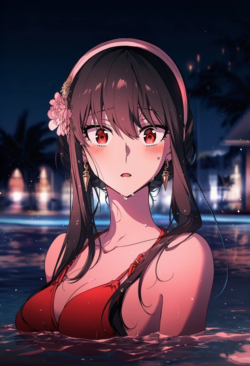 不倫妻ヨル：密通ナイトプール（BoothのCG集追加） 4