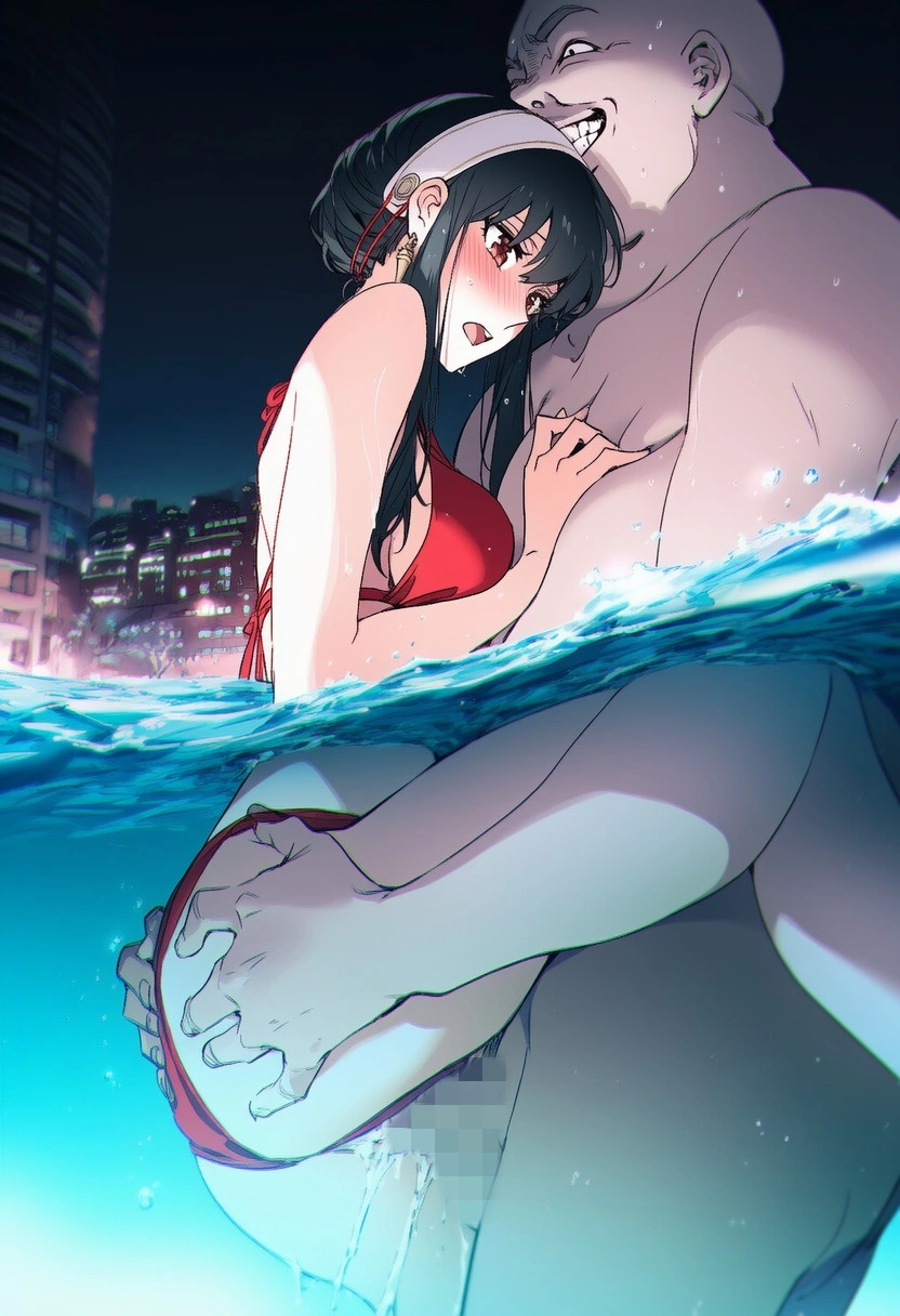 不倫妻ヨル：密通ナイトプール（BoothのCG集追加） 23