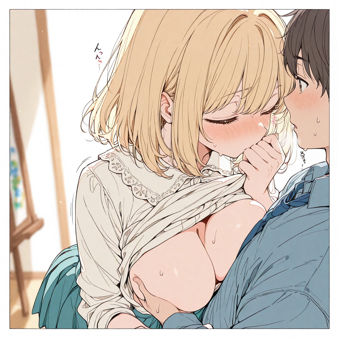 金髪ショートの彼女とイチャラブえっち！ 3