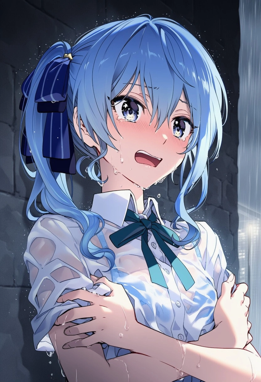 濡れ透けsiちゃん：雨天強姦 4