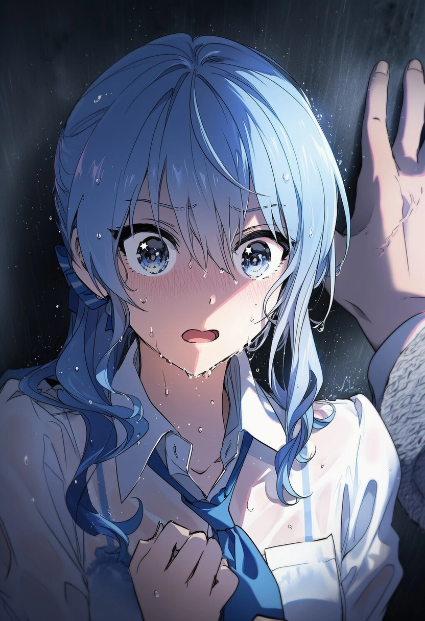 濡れ透けsiちゃん：雨天強姦 8