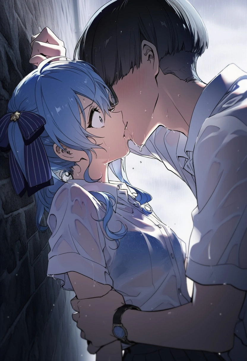 濡れ透けsiちゃん：雨天強姦 10