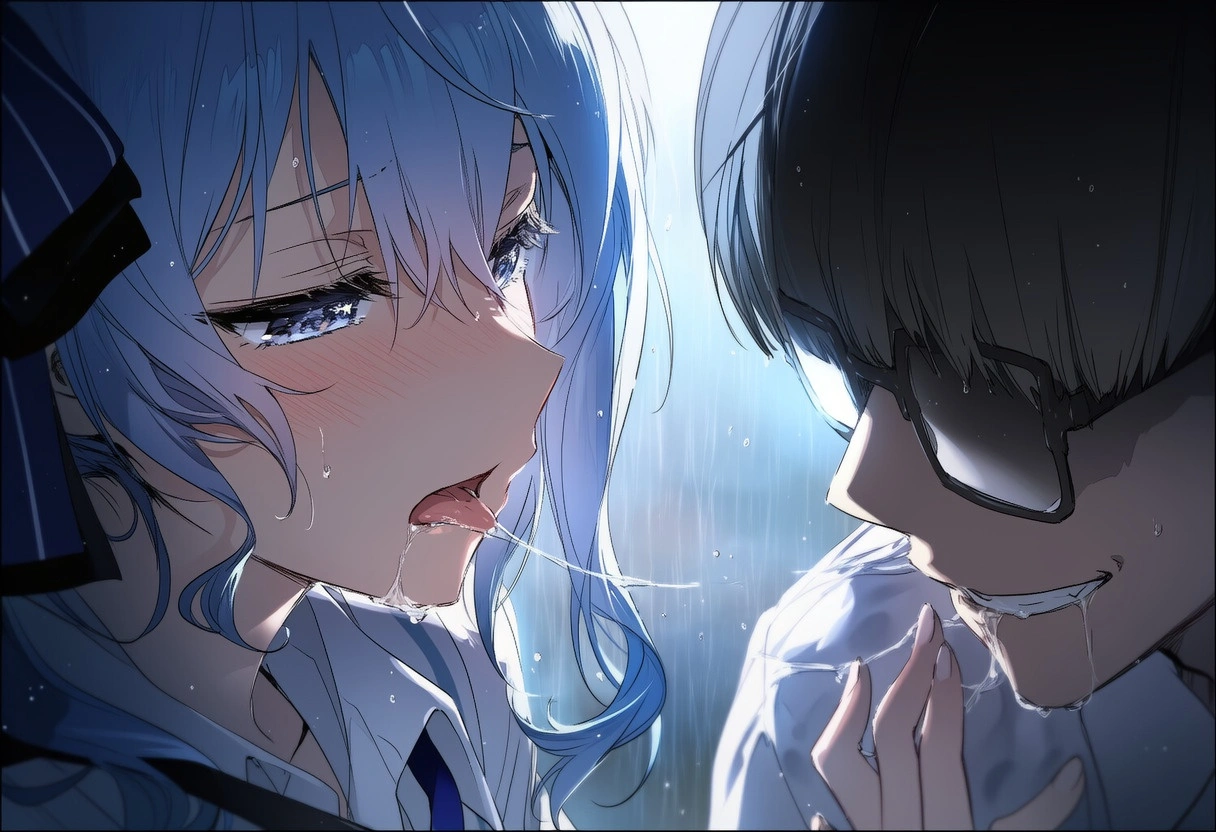 濡れ透けsiちゃん：雨天強姦 16