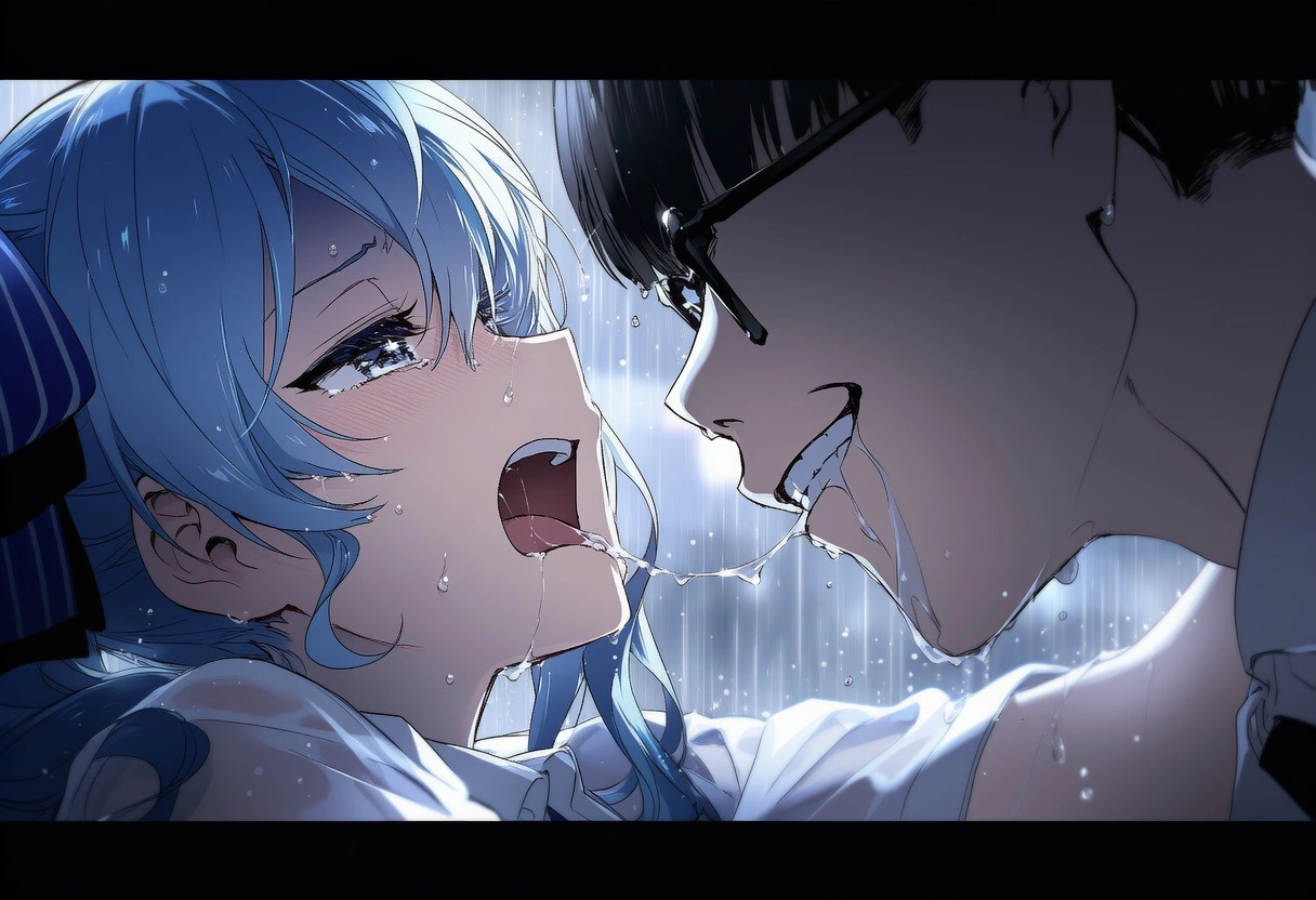 濡れ透けsiちゃん：雨天強姦 17
