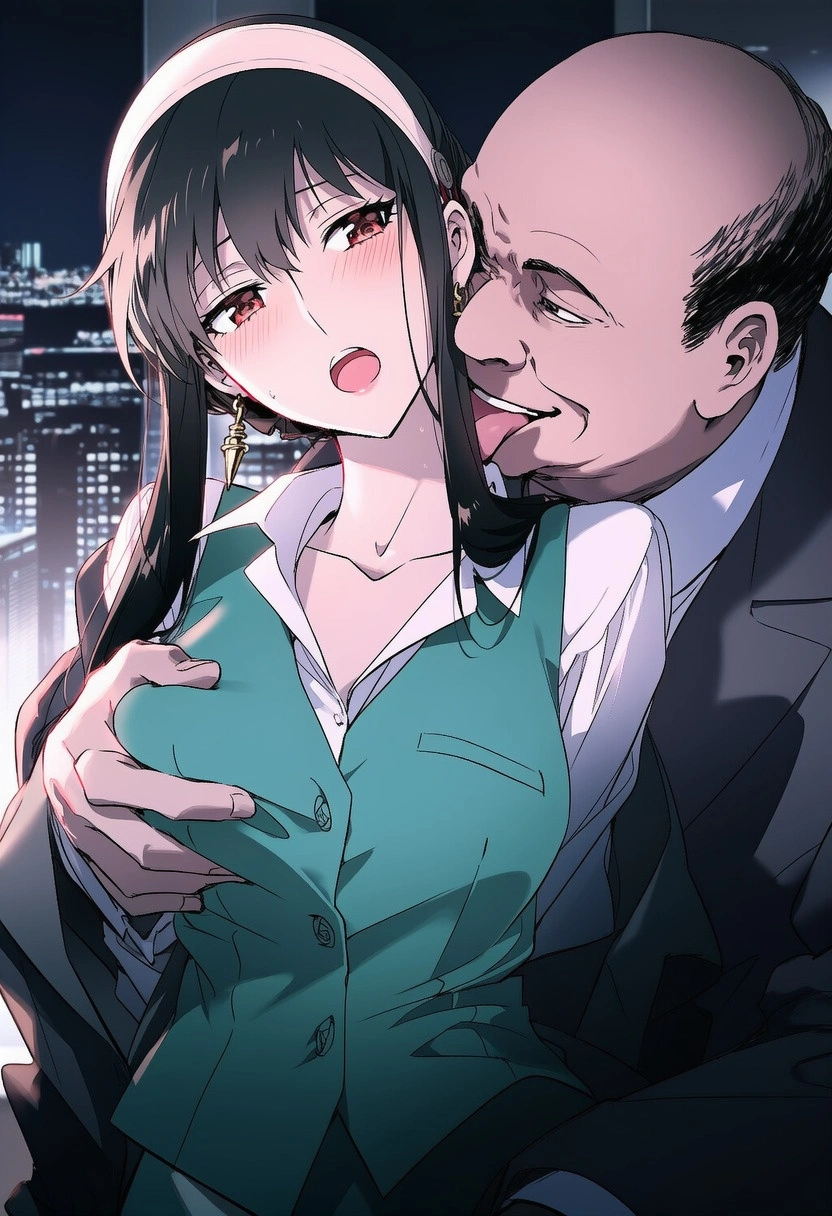 不倫妻ヨル：婚外性交オフィス 14